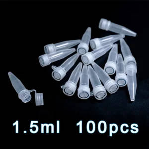 1.5ml PP Centrifuge Tubes with Screw Caps