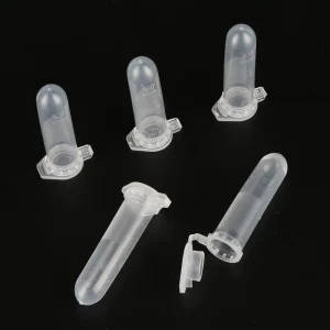 50 x 2ml Plastic Snap-Cap Micro Centrifuge Tubes for Laboratory and Educational Use