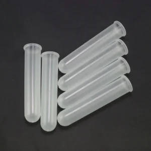 10pcs 20ml Plastic Test Tubes Centrifuge Tubes Round Bottom With Cap EP Tube PCR Tube Sample Specimen Laboratory