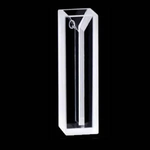 Quartz Cuvette Cell With Lid for Spectrophotometers