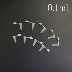 0.1ml White V-Shaped Plastic Centrifuge Tubes