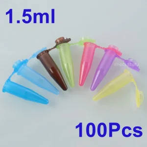 1.5 ml Microcentrifuge Tubes with Skirted Caps