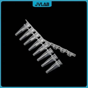 0.2ml PCR Strip Tubes With Attached Caps