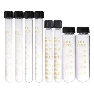 Glass Centrifuge Tubes With Screw Cap