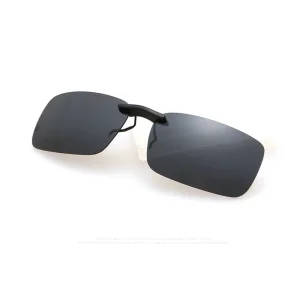 Polarized Clip-On Sunglasses for Prescription Glasses - Unisex, Anti-UVA, Anti-UVB