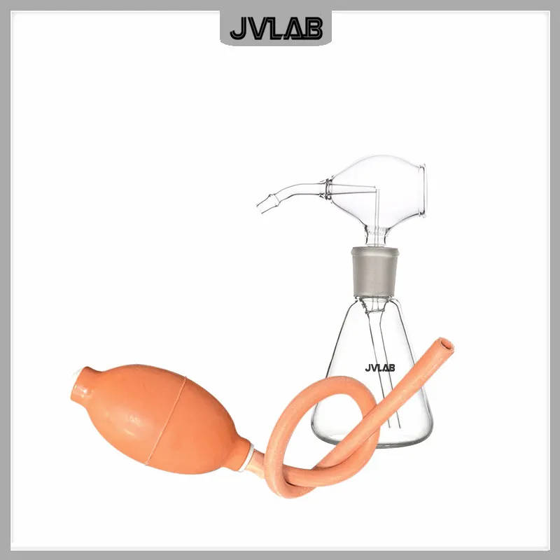 TLC Chromatography Sprayer Set - 30ml Spray Bottle with Rubber Bulb for Thin-Layer Chromatography A 30ml spray bottle with rubber bulb for uniform color development in thin-layer chromatography experiments. A 30ml spray bottle with rubber bulb for uniform color development in thin-layer chromatography experiments. TLC Chromatography Sprayer Set - 30ml Spray Bottle with Rubber Bulb for Thin-Layer Chromatography