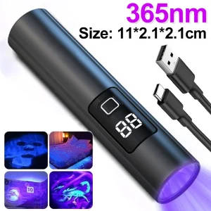 UV Flashlight LED Ultraviolet Torch