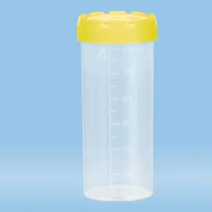 SARSTEDT 120ml Sterile Plastic Centrifuge Tube with Light-Proof Screw Cap, Large PP Tube, Laboratory Enzyme-Free