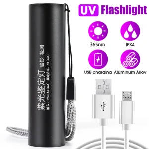 365nm UV Flashlight for Laboratory