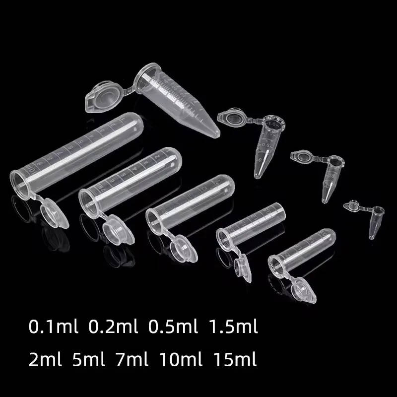 Laboratory Plastic Centrifuge Tubes and PCR Tubes for Virus Samples and School Experiments High-quality plastic centrifuge tubes in various capacities (0.1-15ml) for laboratory use, virus sampling, and educational experiments. High-quality plastic centrifuge tubes in various capacities (0.1-15ml) for laboratory use, virus sampling, and educational experiments. Laboratory Plastic Centrifuge Tubes and PCR Tubes for Virus Samples and School Experiments