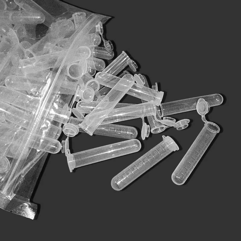 100pcs 10ml Micro Centrifuge Tubes with Snap Cap - Laboratory Test Tubes for Sample Storage and Centrifugation Disposable PP centrifuge tubes with snap cap, 10ml capacity, pack of 100 Disposable PP centrifuge tubes with snap cap, 10ml capacity, pack of 100 100pcs 10ml Micro Centrifuge Tubes with Snap Cap - Laboratory Test Tubes for Sample Storage and Centrifugation
