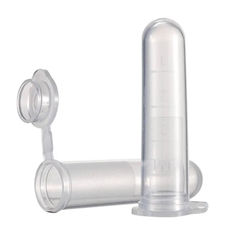 300 x 5ml Disposable Centrifuge Tubes with Caps - Laboratory Grade, Autoclavable High-quality, disposable centrifuge tubes for laboratory use, made from PP material, with a capacity of 5ml and autoclavable at 121°C. High-quality, disposable centrifuge tubes for laboratory use, made from PP material, with a capacity of 5ml and autoclavable at 121°C. 300 x 5ml Disposable Centrifuge Tubes with Caps - Laboratory Grade, Autoclavable