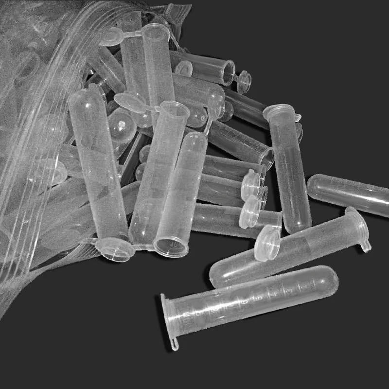 200 x 10ml Clear Plastic Micro Centrifuge Tubes with Caps High-quality, sterile micro centrifuge tubes for laboratory sample storage and centrifugation High-quality, sterile micro centrifuge tubes for laboratory sample storage and centrifugation 200 x 10ml Clear Plastic Micro Centrifuge Tubes with Caps