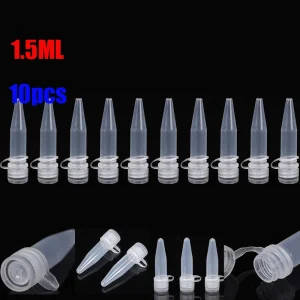 1.5ml Centrifuge Tubes with Gaskets – Pack of 10