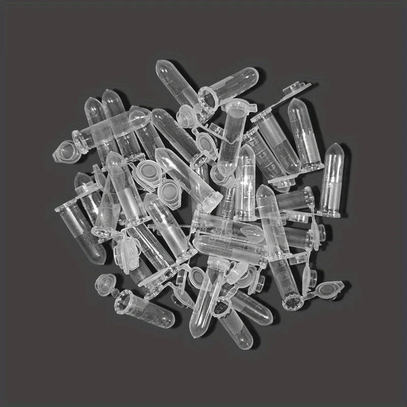 500 x 2ml Centrifuge Tubes - Portable Microcentrifuge Tubes for Laboratory and Scientific Use High-quality, 2ml centrifuge tubes made from durable plastic, ideal for laboratory, scientific research, and educational settings. High-quality, 2ml centrifuge tubes made from durable plastic, ideal for laboratory, scientific research, and educational settings. 500 x 2ml Centrifuge Tubes - Portable Microcentrifuge Tubes for Laboratory and Scientific Use
