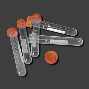 10ml Clear Plastic Centrifuge Tubes With Snap Caps