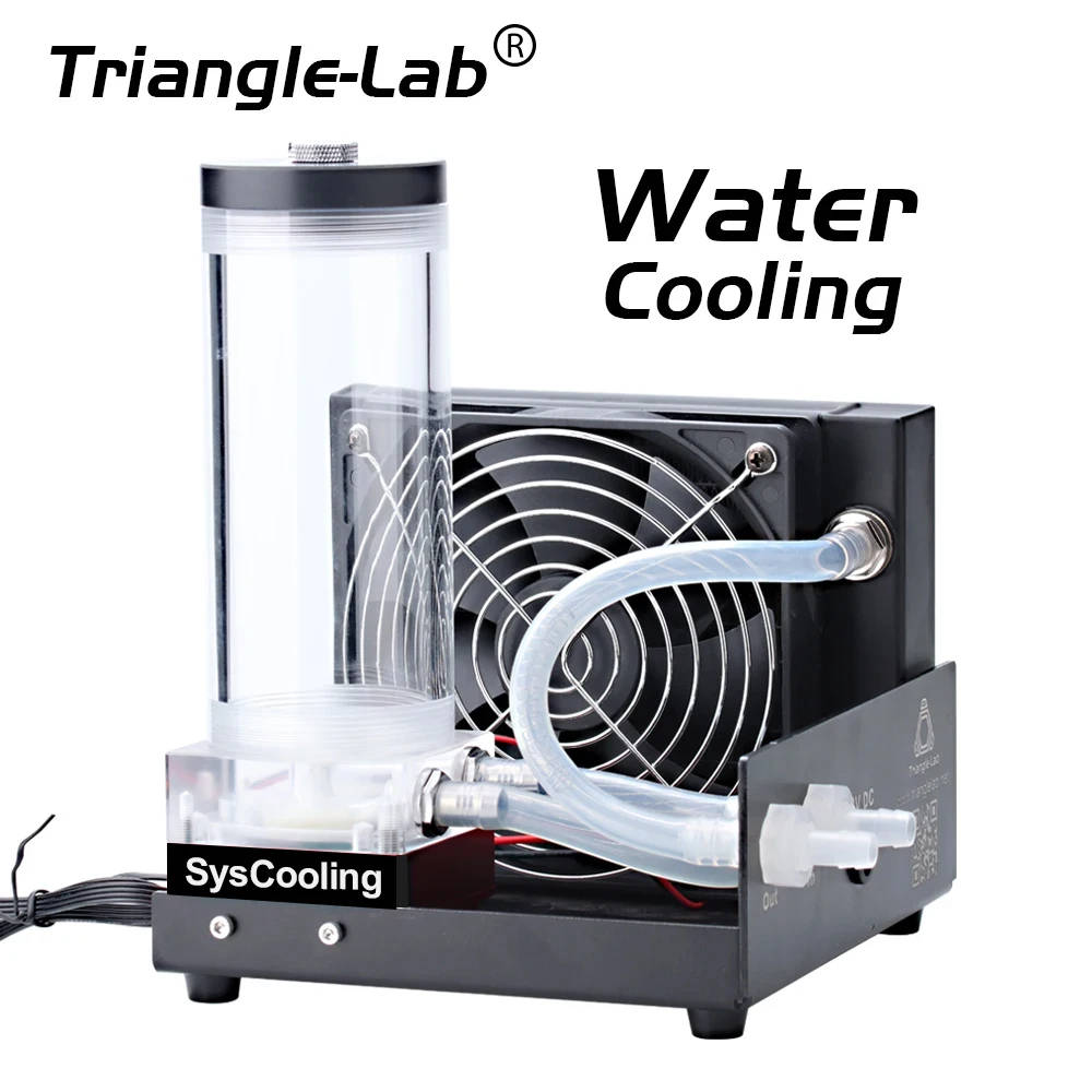 Trianglelab Titan AQUA Water Cooling Kit for DIY 3D Printer with Titan Extruder Hotend Upgrade your 3D printer with the Trianglelab Titan AQUA Water Cooling Kit, designed for use with Titan Extruder hotends and compatible with TEVO 3D printers. Upgrade your 3D printer with the Trianglelab Titan AQUA Water Cooling Kit, designed for use with Titan Extruder hotends and compatible with TEVO 3D printers. Trianglelab Titan AQUA Water Cooling Kit for DIY 3D Printer with Titan Extruder Hotend
