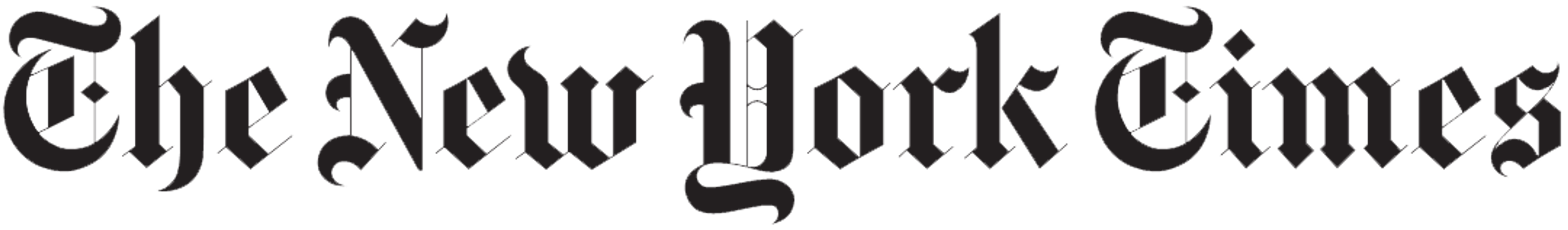 The logo of The New York Times in a stylized font.