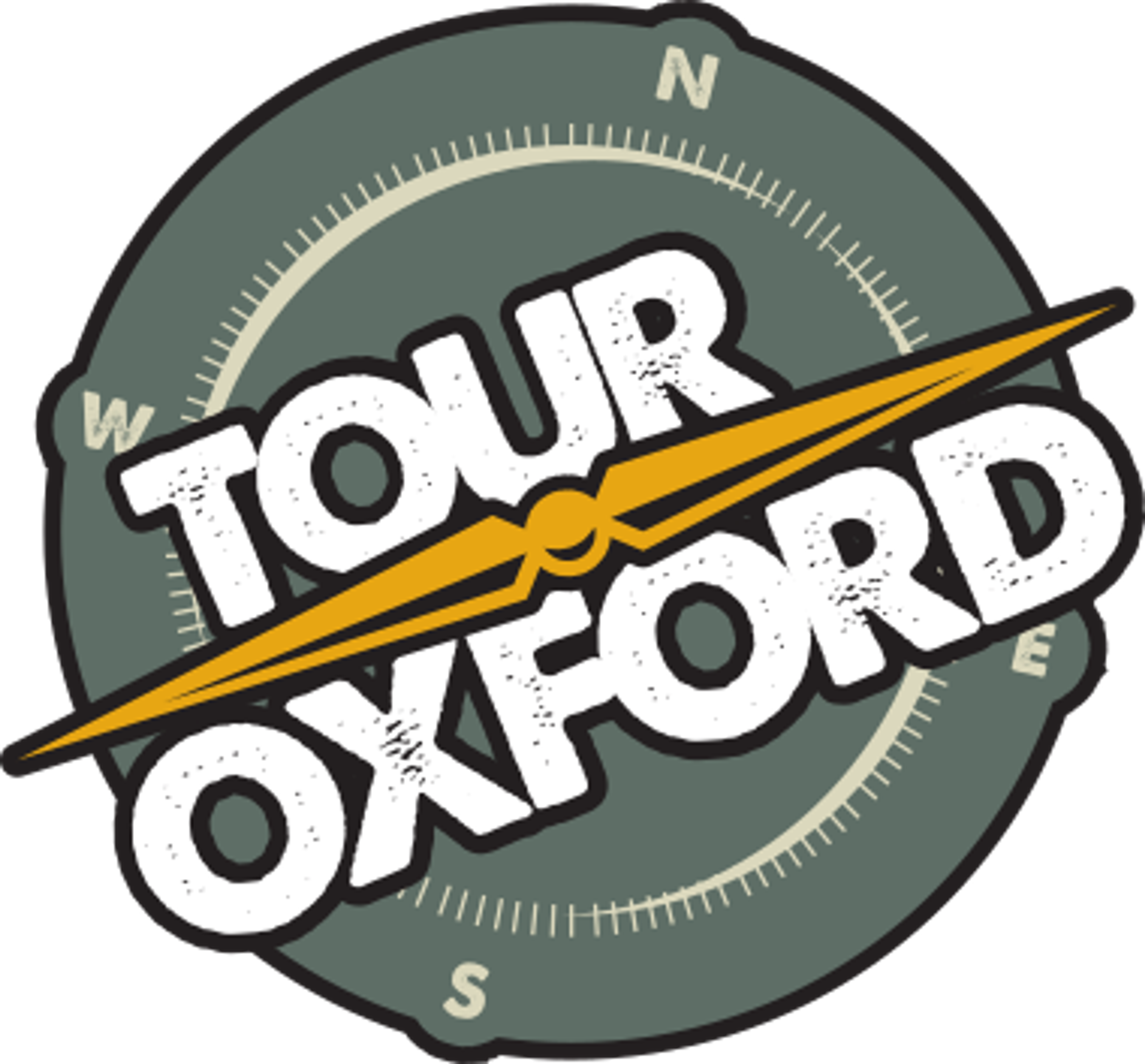 Logo of Tour Oxford featuring a compass design.
