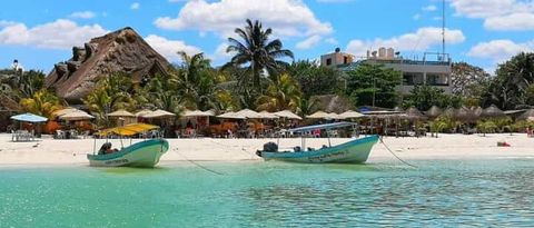 Celestun beach