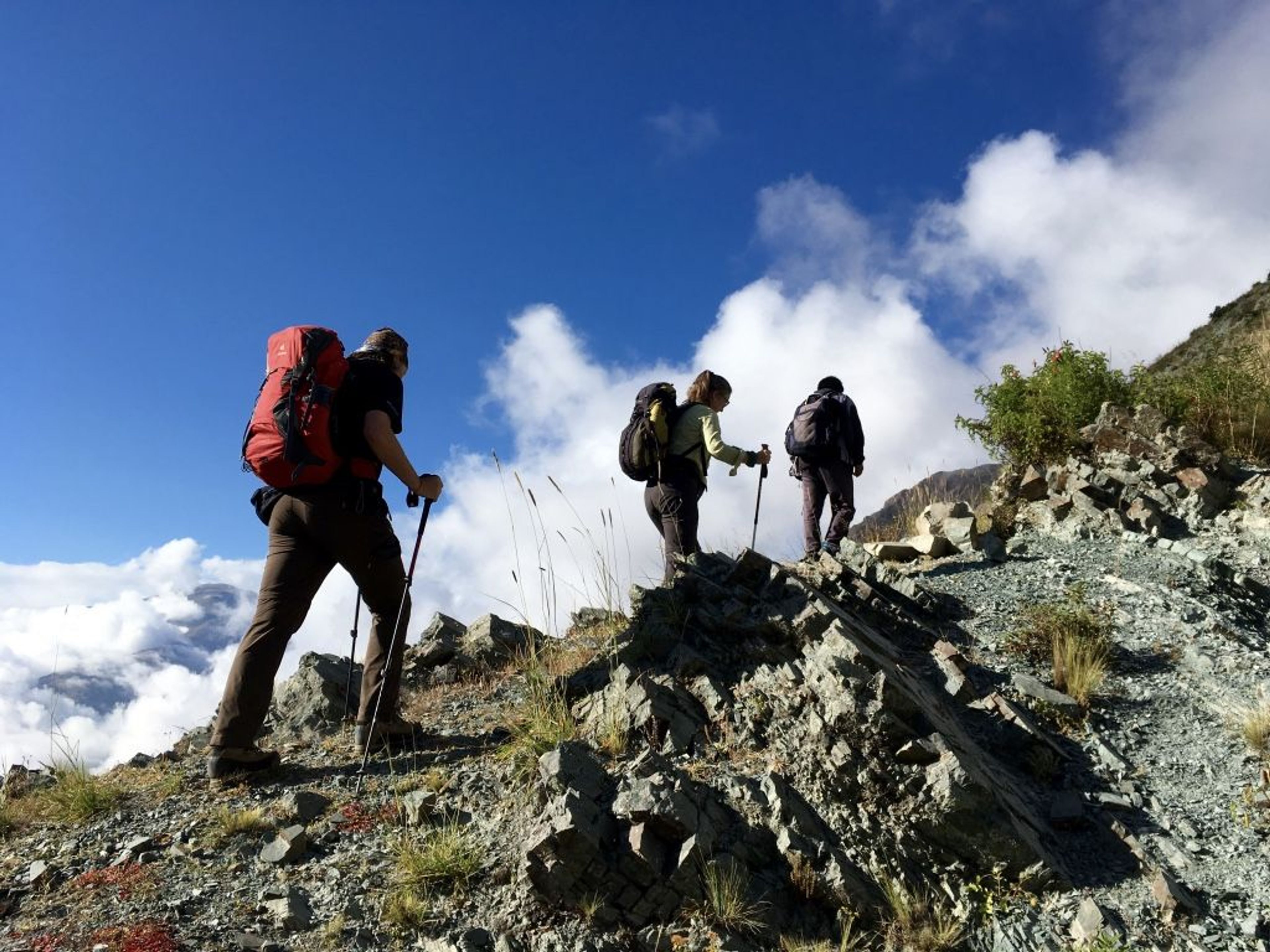 AH hike uphill