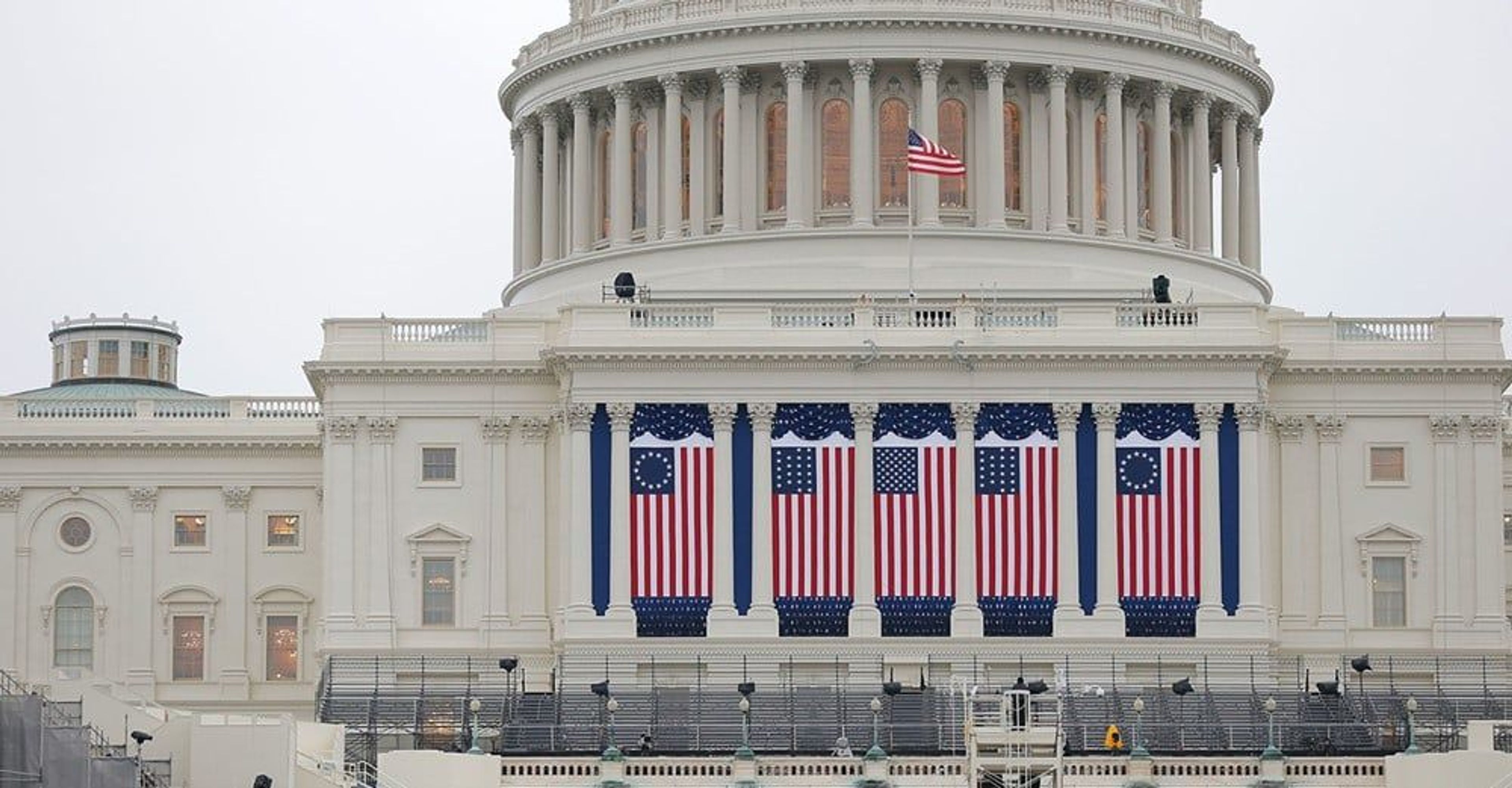Decoding the Flags on the Inaugural Stage