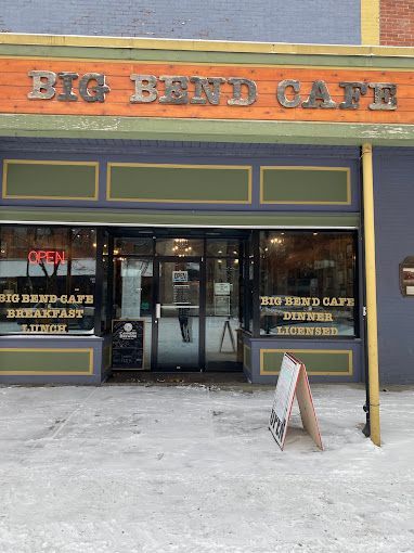 Big Bend Cafe Entrance
