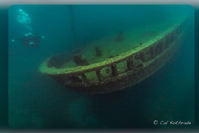 Wrecks You Can Dive: Cayuga (Add'l Fee)