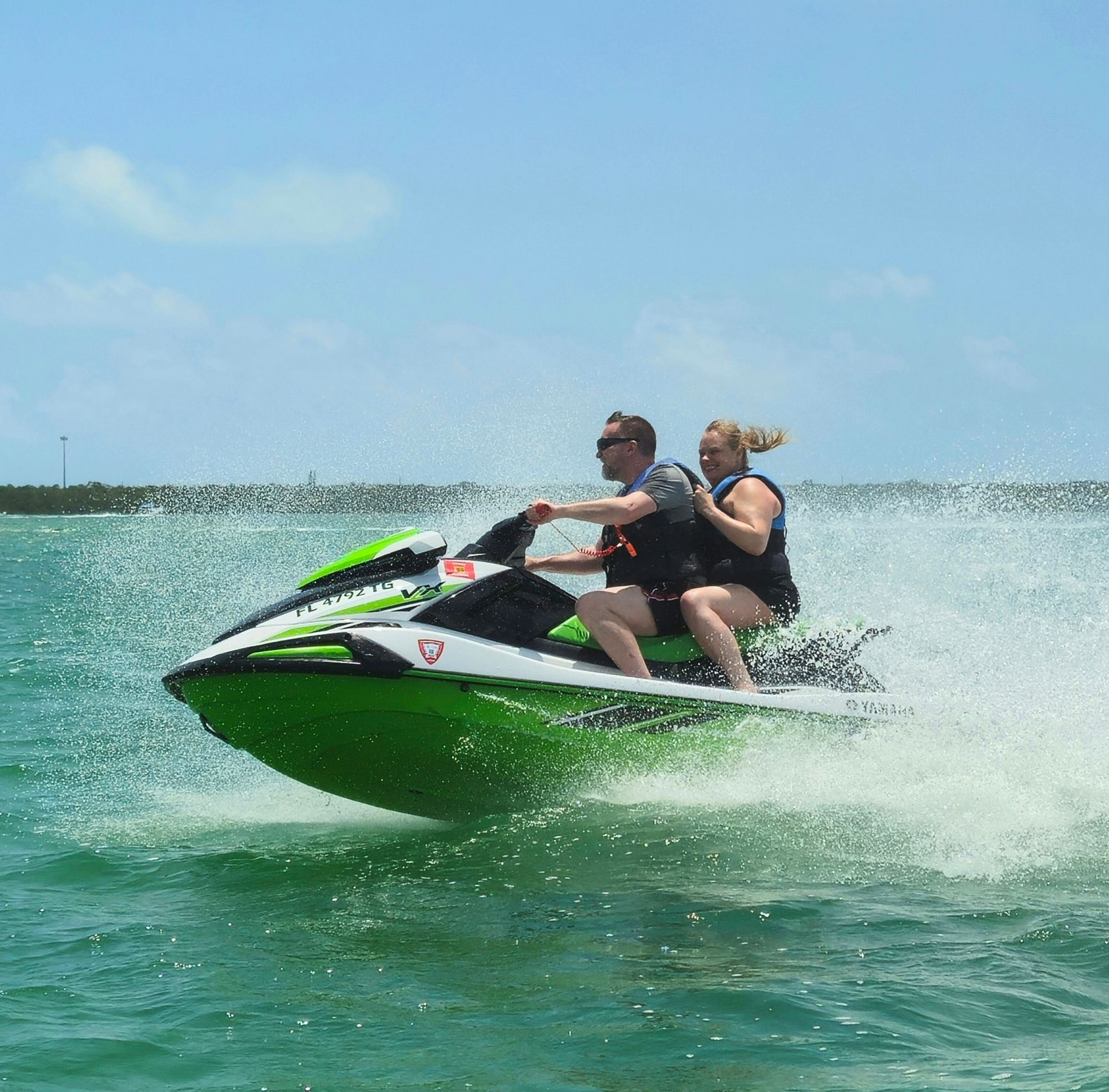 Full Throttle Jet Ski Fun Islamorada Florida Keys