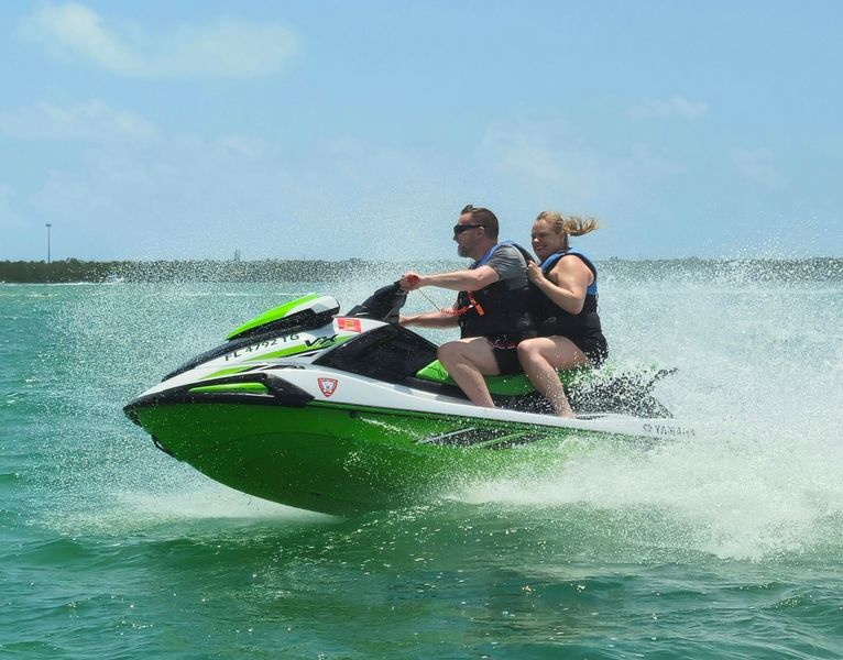 Full Throttle Jet Ski Fun Islamorada Florida Keys