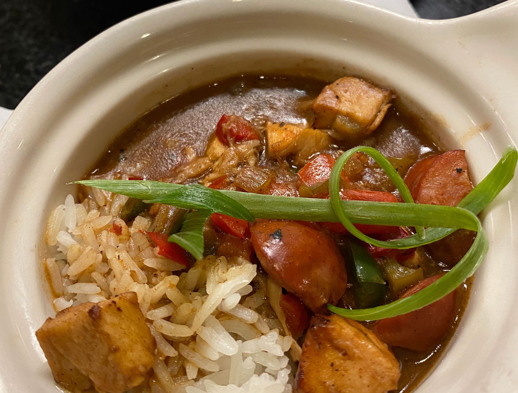 bowl of gumbo