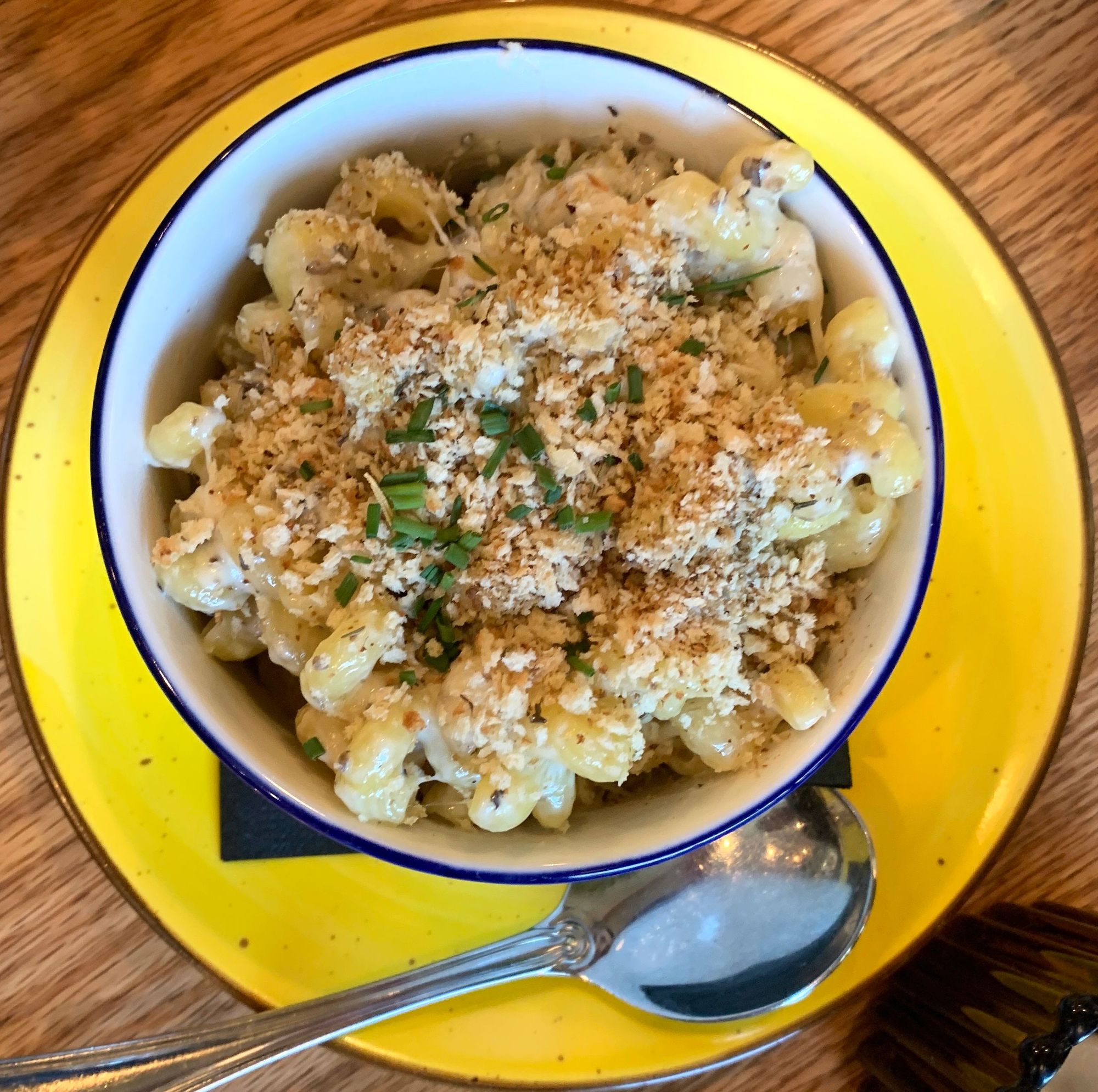 bowl of mac and cheese