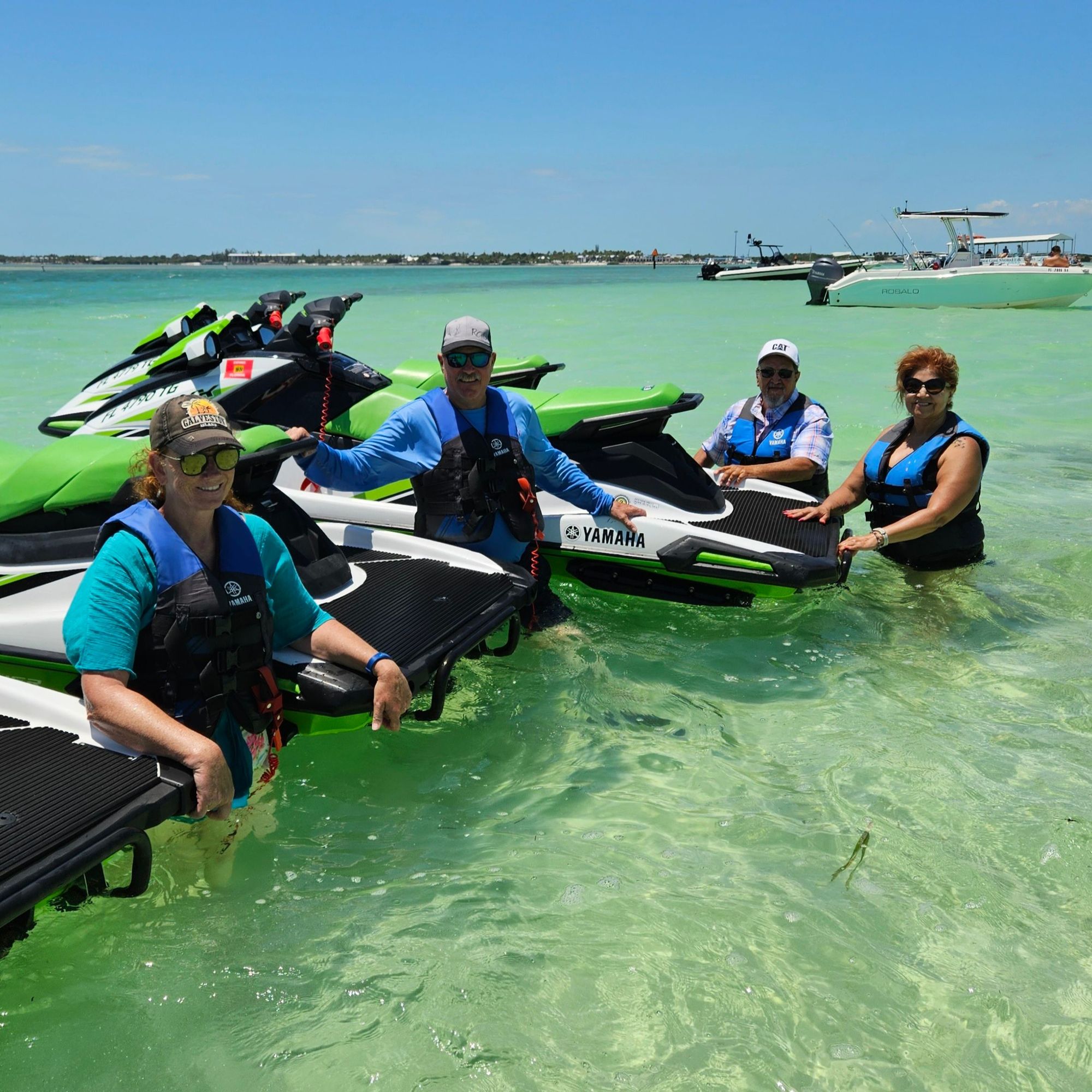 Islamorada Sandbar jetski fun