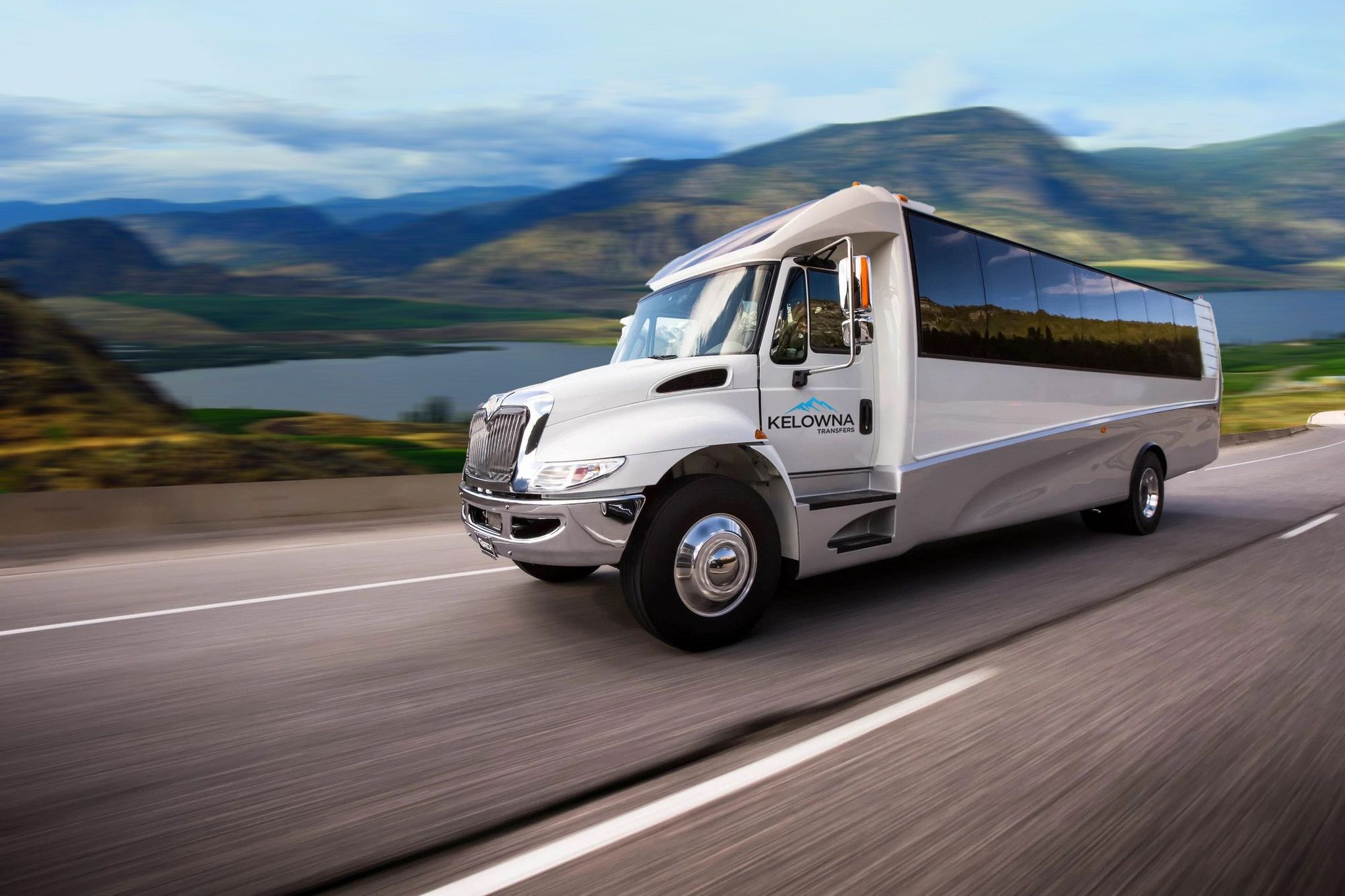 Kelowna Transfers 24 Passenger van