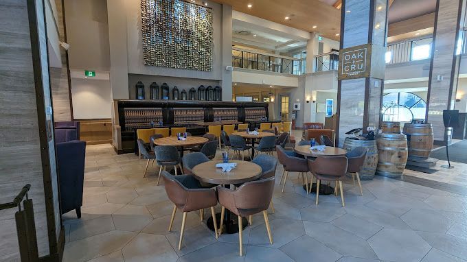 Oak and Cru Dining Room