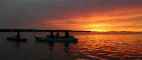 Magnificent Sunsets Over the Lagoon