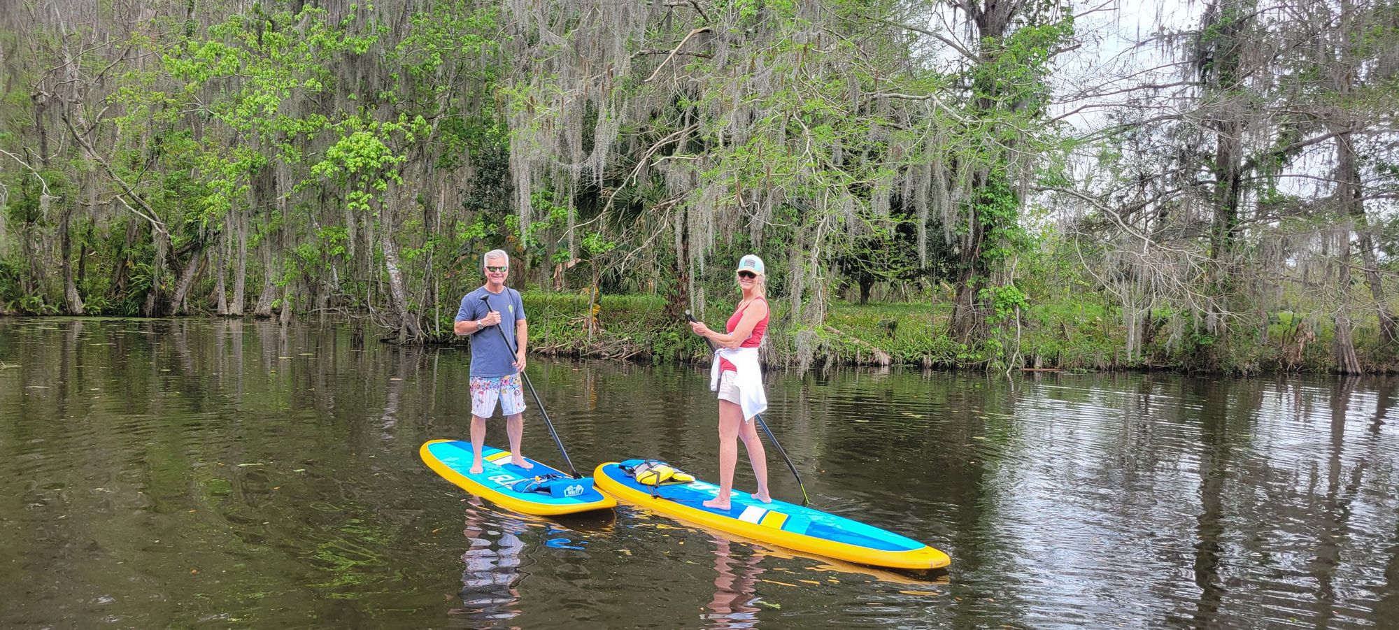 Paddle Boarding in the Dora Canal