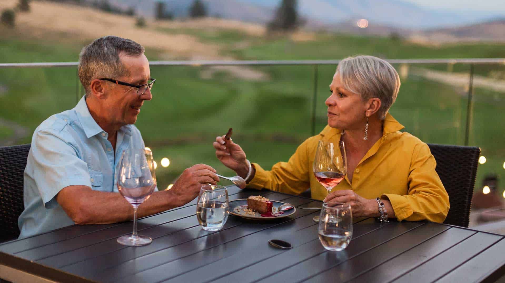 Predator Ridge dinner at Range Restaurant