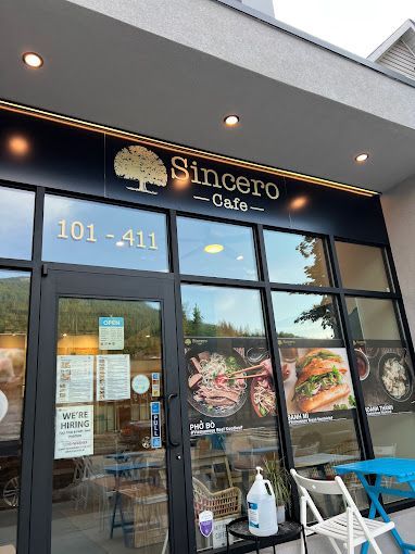 Sincero Cafe Entrance