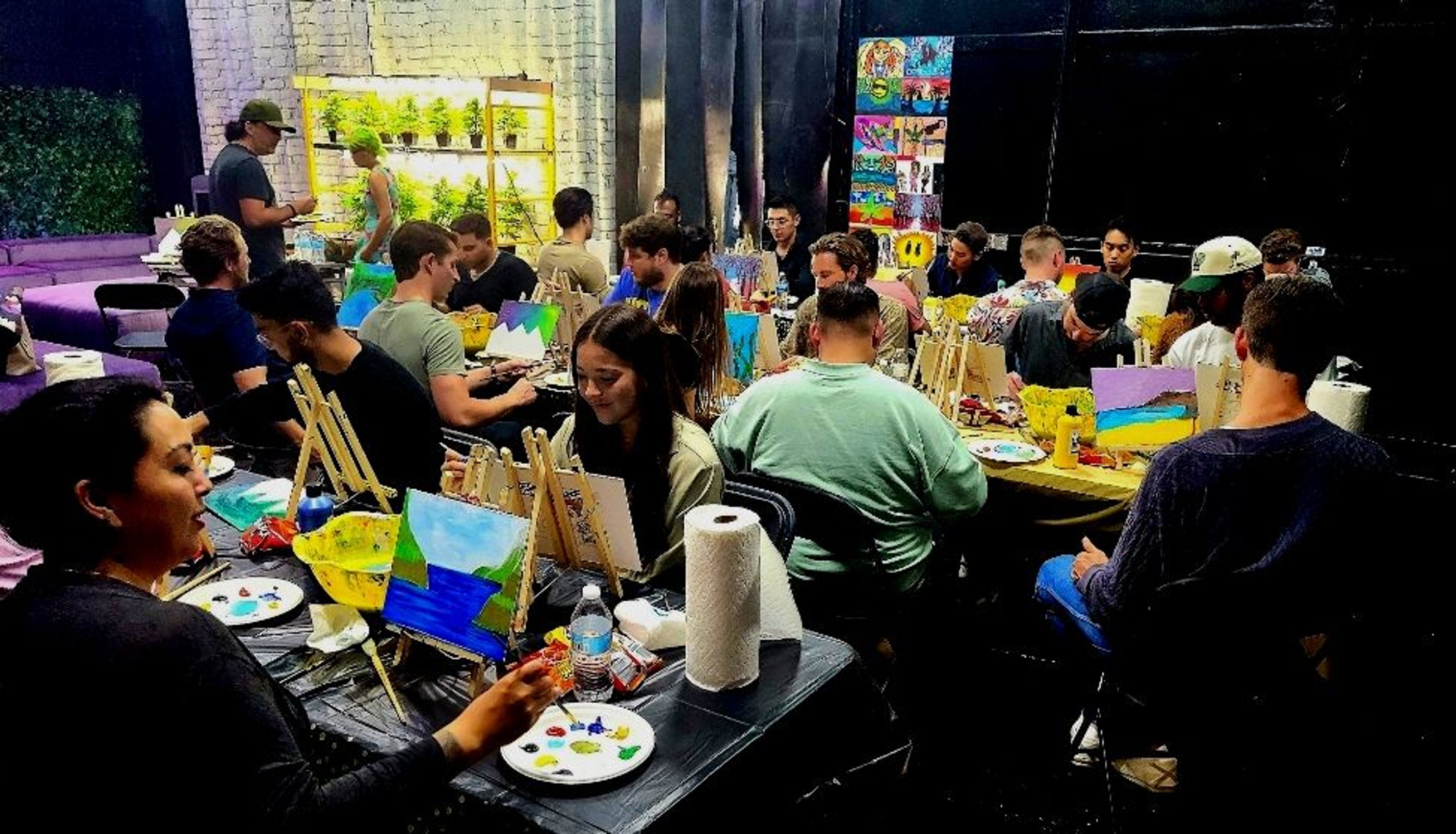 Puff Pass and Paint