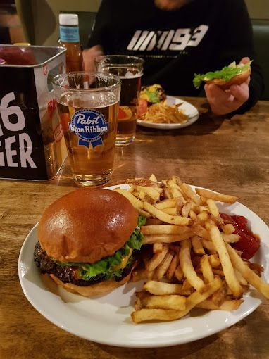 The Last Drop Pub Burger