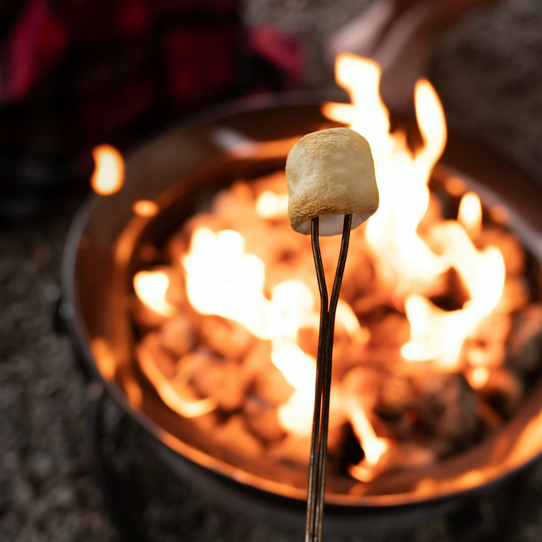 Campfire treats are the perfect snack during a night paddle to the Boulder Islands on Lake Mead.