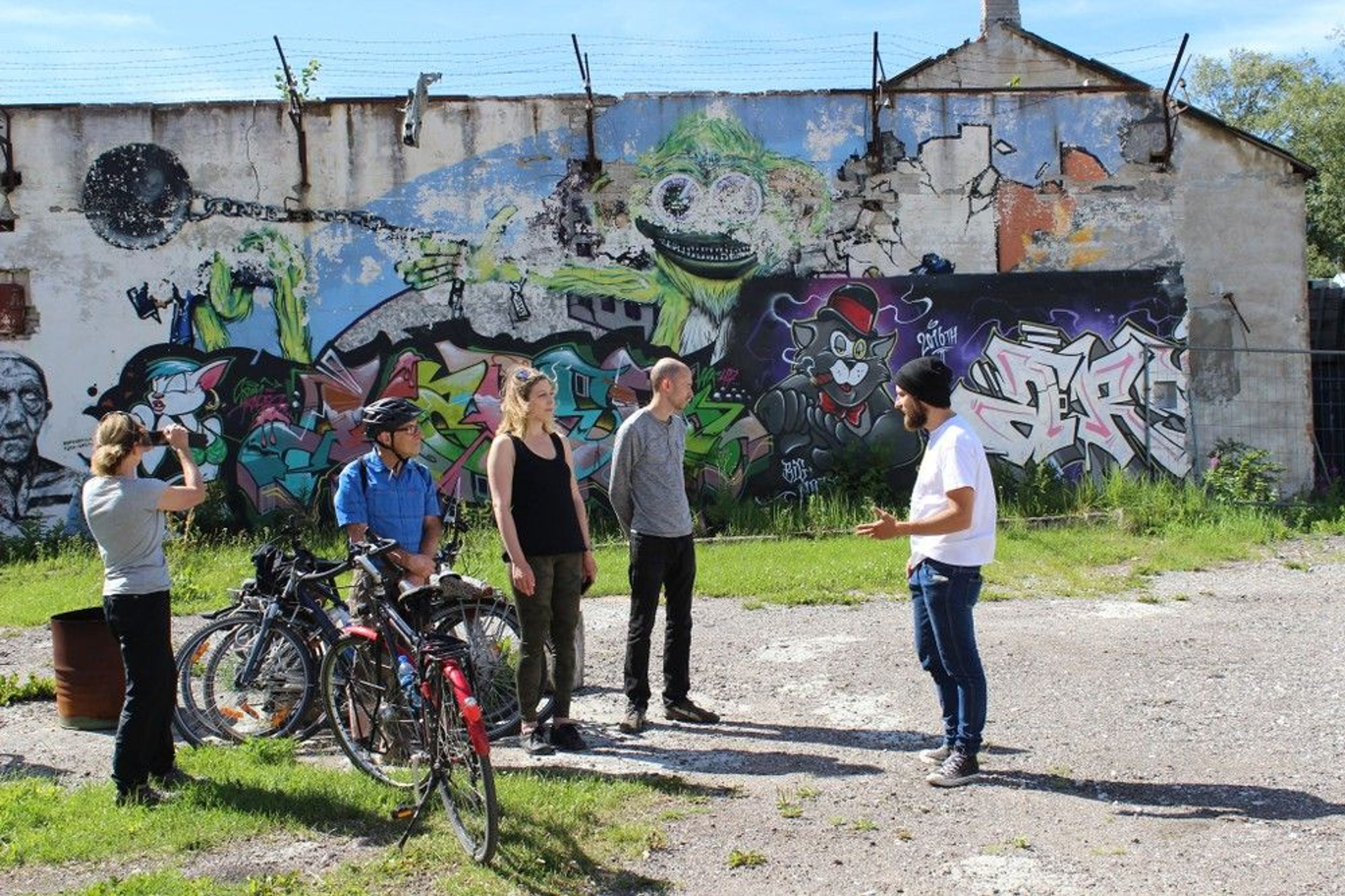 Discover Kalamaja: Cycling Adventure and Brewery Experience