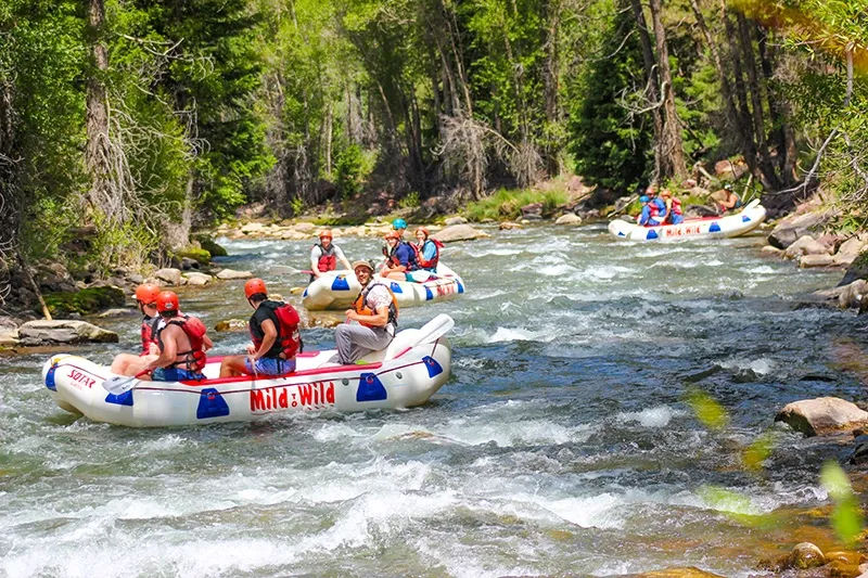 Rafters on the San Miguel near Telluride