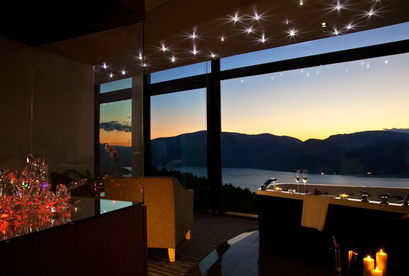 Evening at Sparkling Hill Resort 