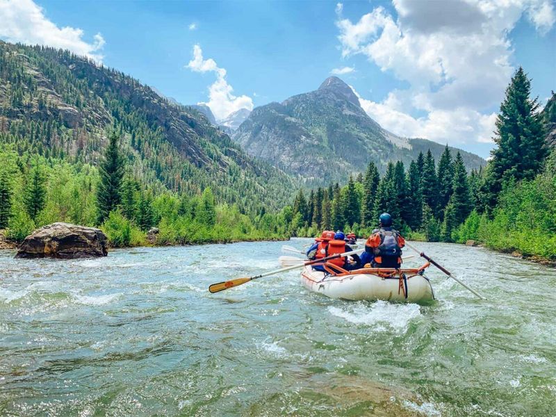 The Animas river near Silverton is the best multi-day class V river trip in Colorado