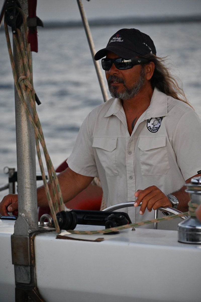 Keone Laepa&rsquo;a, captain of the Winona sailboat, said the increasing costs of vacations on Maui is one reason fewer tourists are booking boat excursions. Courtesy photo
