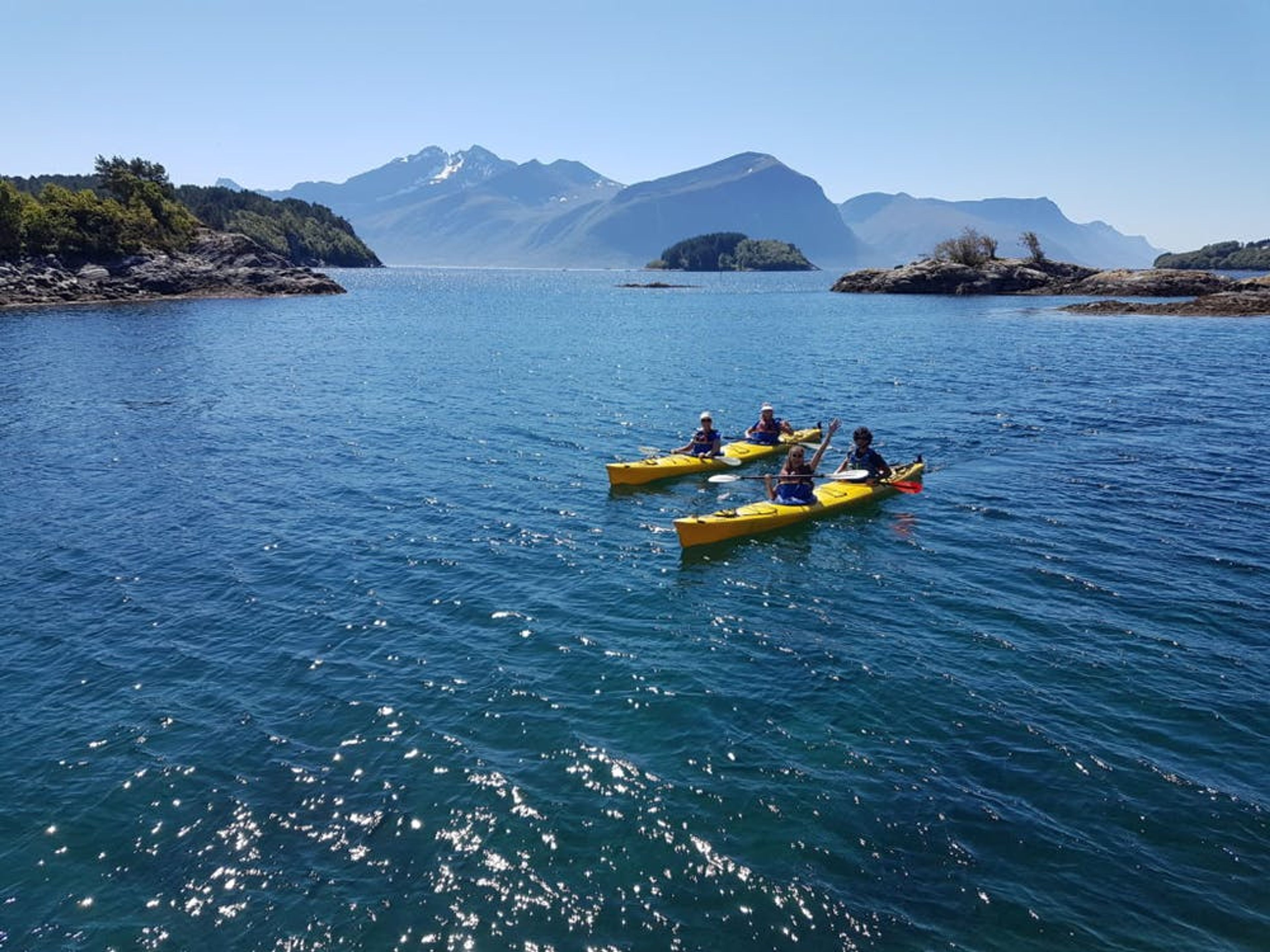 Kayak More Tomorrow is the best choice for a guided adventure in Norway!