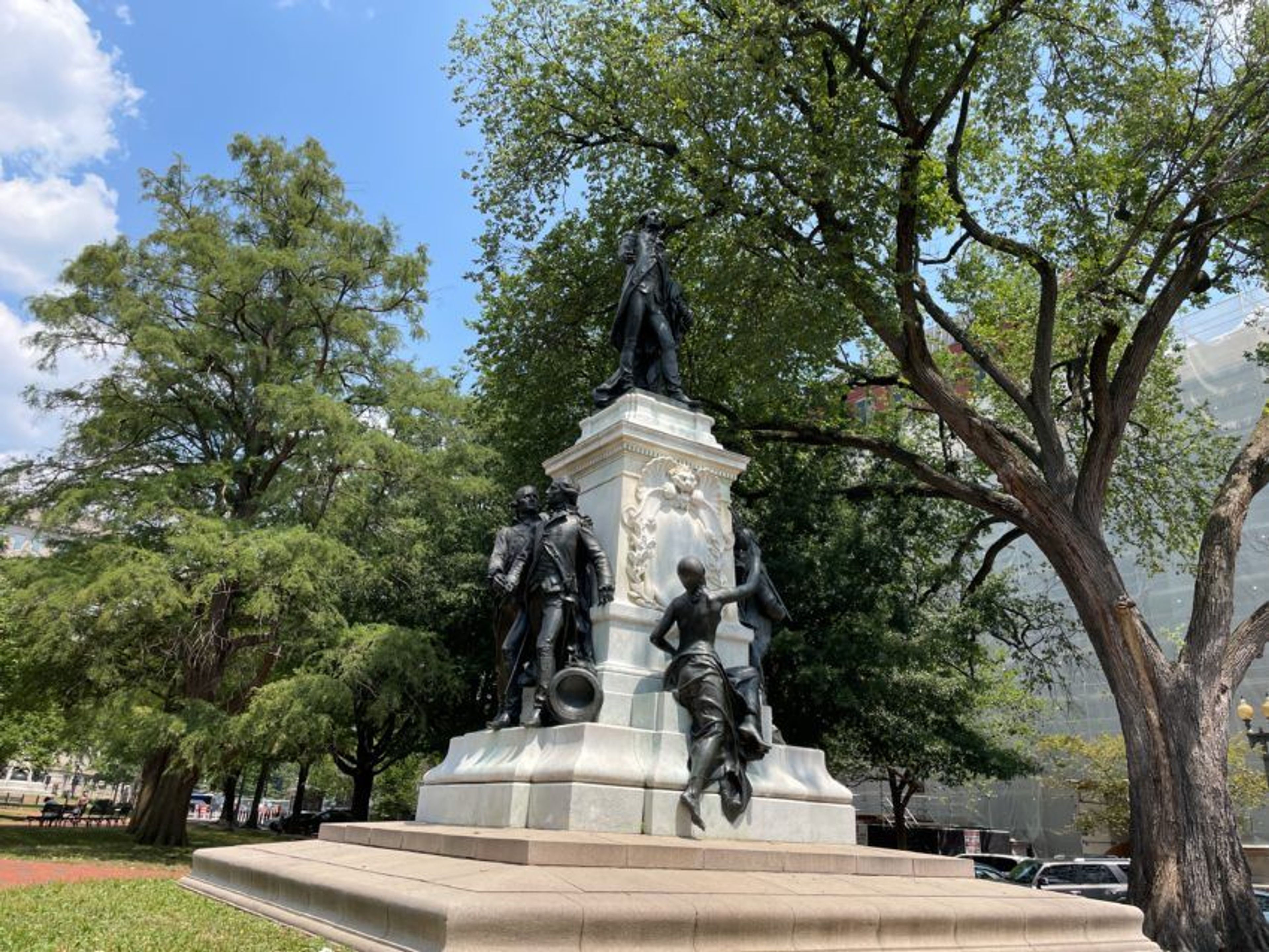 Four Foreigners on DC’s Lafayette Square