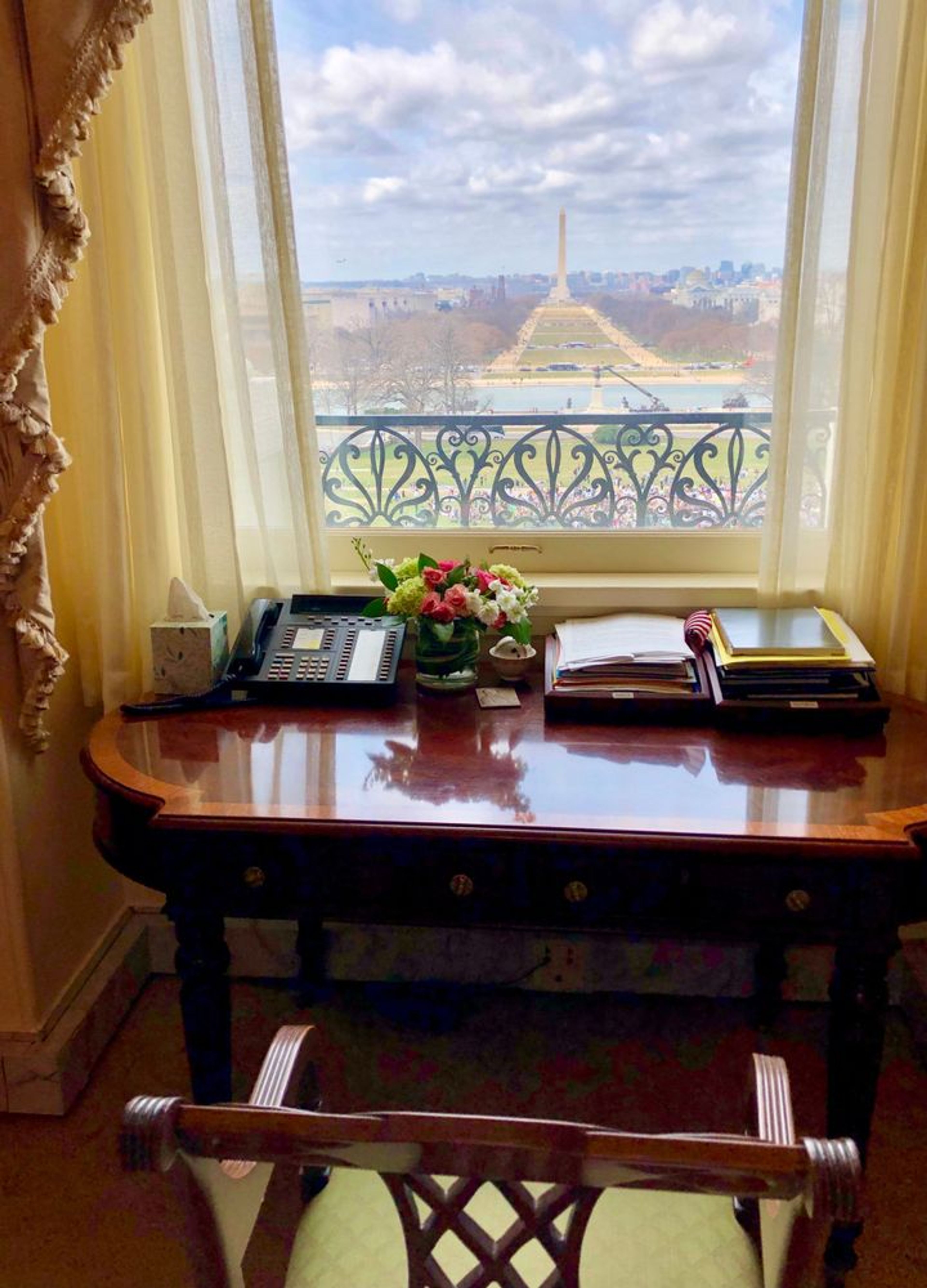 Visiting the Speaker’s Office